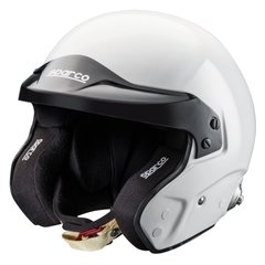 SPARCO PRO RJ-3, шлем для автоспорта, фибергласс, белый