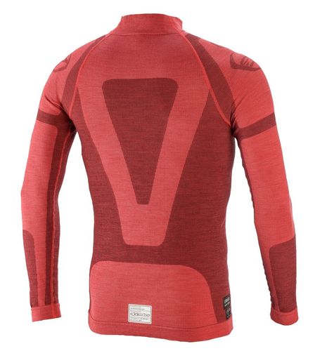 ALPINESTARS ZX EVO V2, футболка с длинным рукавом, красный