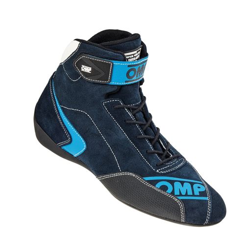 OMP FIRST EVO, ботинки для автоспорта, синий/голубой