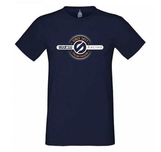 SPARCO 01217, футболка 1977, синий