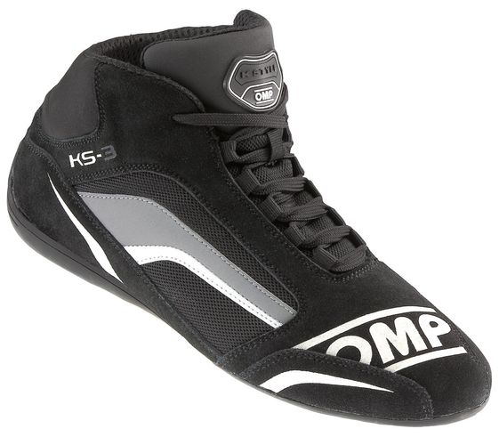 OMP KS-3, ботинки для картинга, черный/антрацид, р-р 40