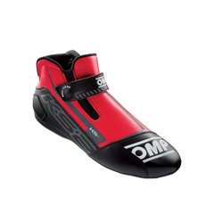 OMP KS-2 2021, ботинки для картинга, красный/черный