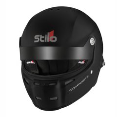 STILO ST5 GTN COMPOSITE - Snell SA2020, FIA 8859-15, Hans FIA8858-10, шлем для автоспорта, матовый черный/черный