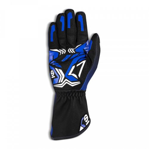 SPARCO RUSH, перчатки для картинга, светло-синий/черный, р-р 10