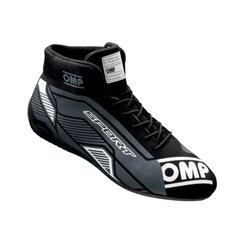 OMP SPORT 2022, ботинки для автоспорта, черный/белый
