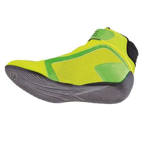 OMP KS-1, ботинки для картинга, желтый/зеленый