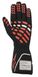 ALPINESTARS TECH-1 RACE V2, перчатки для автоспорта, черный/серый/красный