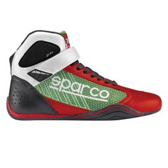 SPARCO OMEGA KB-6, ботинки для картинга, красный/зеленый