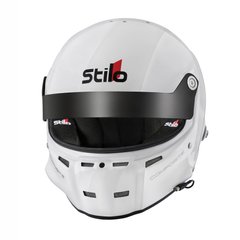 STILO ST5 GT COMPOSITE TURISMO - Snell SA2020, FIA 8859-15, Hans FIA8858-10, шлем для автоспорта, белый/черный