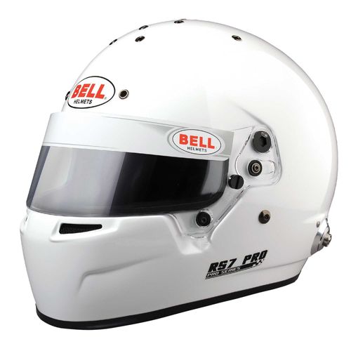 BELL RS7, шлем для автоспорта, белый