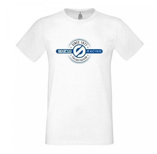 SPARCO 01217, футболка 1977, белый