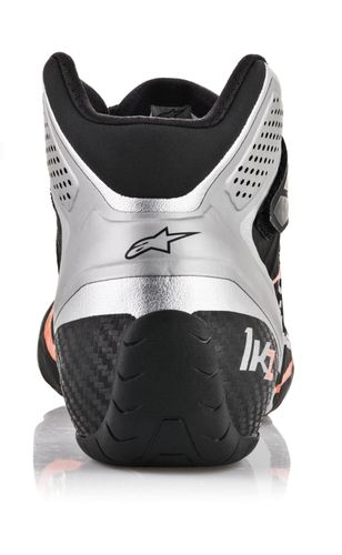 ALPINESTARS TECH-1 KZ, ботинки для картинга, черный/серебристый/оранжевый
