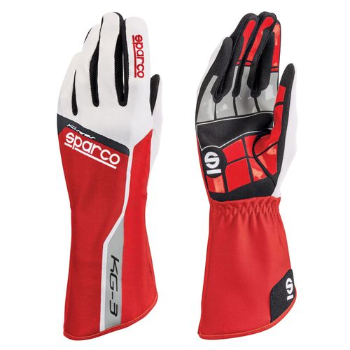 SPARCO TRACK KG-3, перчатки для картинга, красный