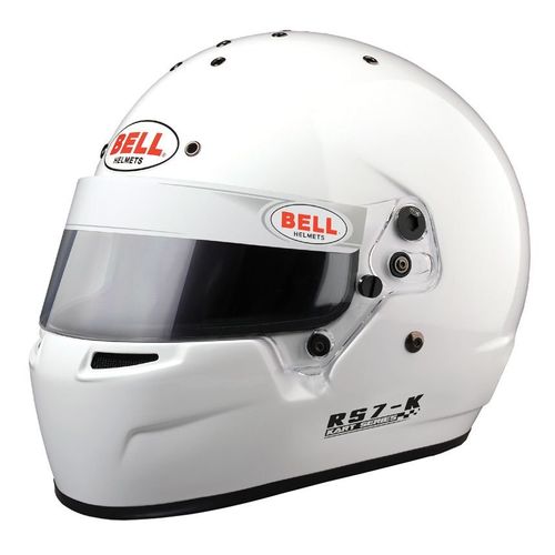 BELL RS7-K, шлем для картинга, белый