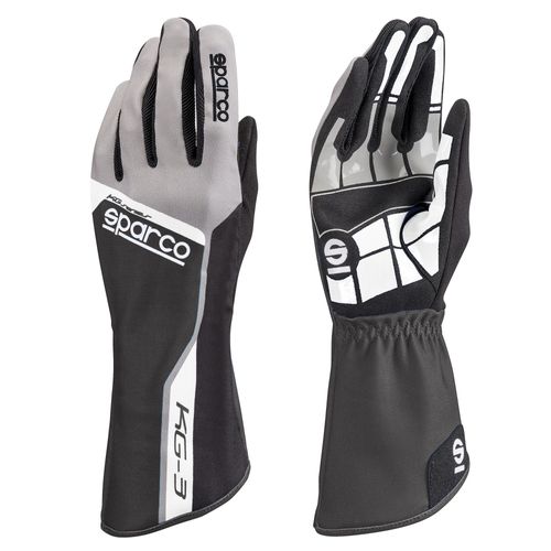 SPARCO TRACK KG-3, перчатки для картинга, черный