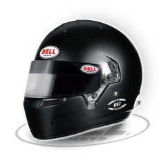 BELL RS7 PRO MATTE BLACK (HANS), шлем для автоспорта, черный мат
