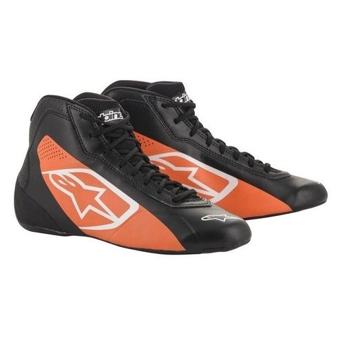 ALPINESTARS TECH-1 K START, ботинки для картинга, черный/оранжевый