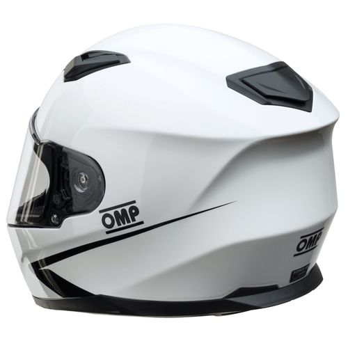 OMP CIRCUIT EVO, шлем для автоспорта (без FIA), белый