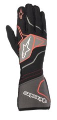 ALPINESTARS TECH 1-ZX V2, перчатки для автоспорта, черный/серый/красный