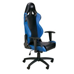 OMP WHEELED CHAIR, офисное кресло, черный/синий