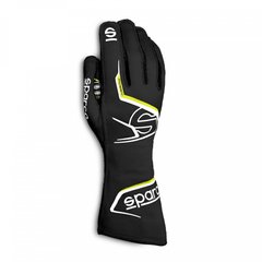 SPARCO ARROW K, перчатки для картинга, черный/желтый