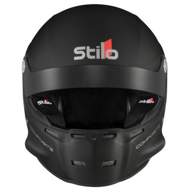 STILO ST5 R COMPOSITE RALLY - Snell SA2020, FIA 8859-15, Hans FIA8858-10, шлем для автоспорта, матовый черный/черный