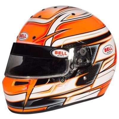 BELL KC7-CMR, шлем для картинга, оранжевый