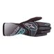 ALPINESTARS TECH-1 K RACE S V2, перчатки для картинга, черный/бирюзовый