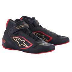 ALPINESTARS TECH-1 KZ, ботинки для картинга, черный/красный/золотой