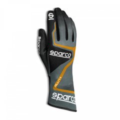 SPARCO RUSH, перчатки для картинга, серый/оранжевый