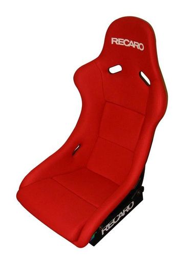 RECARO POLE POSITION, сиденье для автоспорта, Velour red, красный