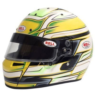 BELL KC7-CMR, шлем для картинга, желтый