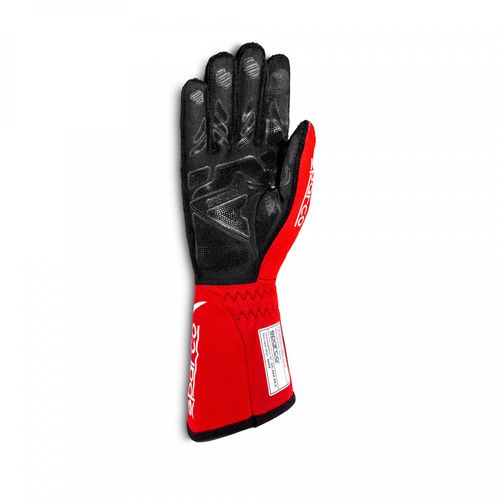 SPARCO TIDE, перчатки для автоспорта, черный/красный