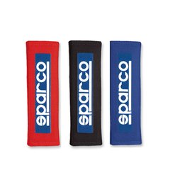 SPARCO 01098S3, накладки на ремни безопасности, синий