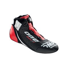 OMP ONE EVO X R, ботинки для автоспорта, черный/серый/красный