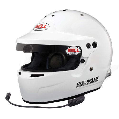 BELL GT5 RALLY, шлем для автоспорта, белый