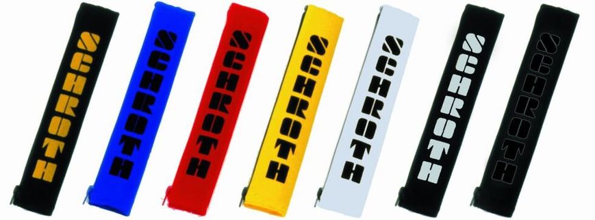 SCHROTH Shoulder Pads 2“ (50 mm), накладки на ремни безопасности, красный/черный
