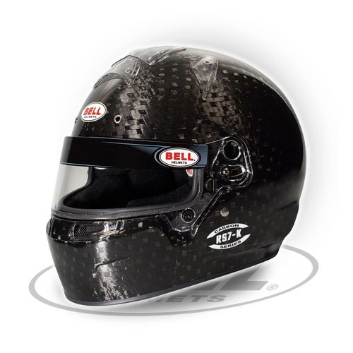BELL RS7-K CARBON, шлем для картинга, карбон