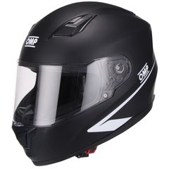 OMP CIRCUIT EVO, шлем для автоспорта (без FIA), черный матовый