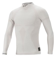 ALPINESTARS ZX EVO V2, футболка с длинным рукавом, белый