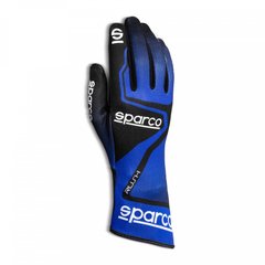 SPARCO RUSH, перчатки для картинга, синий/черный