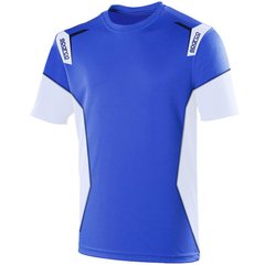 SPARCO T-SHIRT SKID, футболка, синий/белый