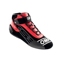 OMP KS-3 2021, ботинки для картинга, черный/красный