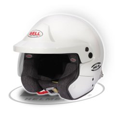 BELL MAG-10 WHITE (HANS), шлем для автоспорта, белый
