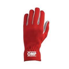 OMP NEW RALLY, перчатки для автоспорта, красный