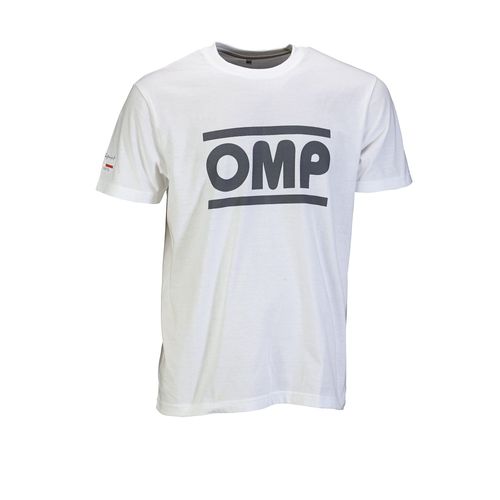 OMP RACING SPIRIT T-SHIRT, футболка, белый