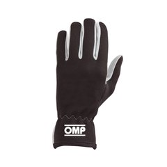 OMP NEW RALLY, перчатки для автоспорта, черный
