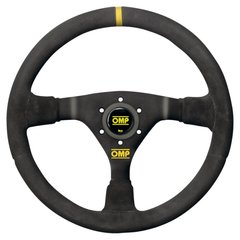 OMP WRC, руль замшевый, диаметр 350 мм, вылет 70 мм, черный