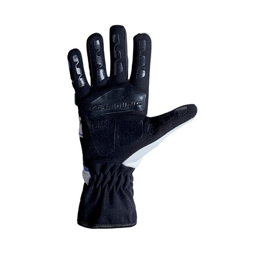 OMP KS-3, перчатки для картинга, черный/синий/белый