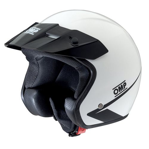 OMP STAR, шлем для автоспорта (без FIA), белый, р-р M